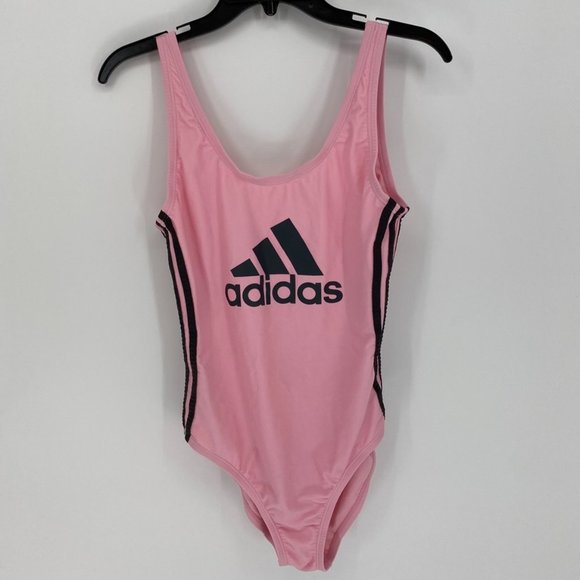 Adidas Logo One-Piece Women's Pink